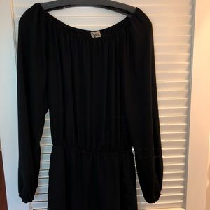 Show me your mumu black long sleeve romper